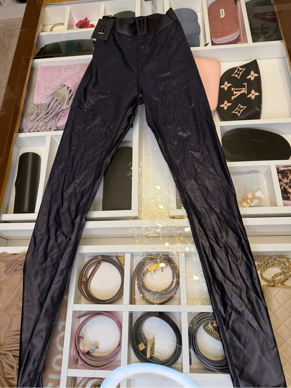Shiny Metallic Leggings Rudsak